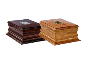 Solid Oak & Mahogany Caskets